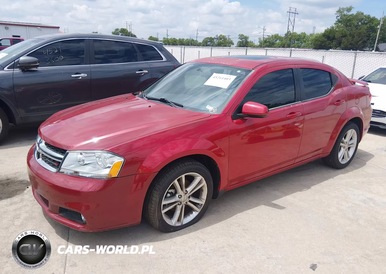 2011 Dodge Avenger Mainstreet VIN:1B3BD1FGXBN524416 - 2