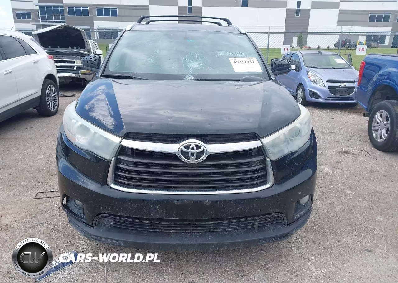2015 Toyota Highlander Xle V6 VIN:5TDJKRFH7FS107407 - 12