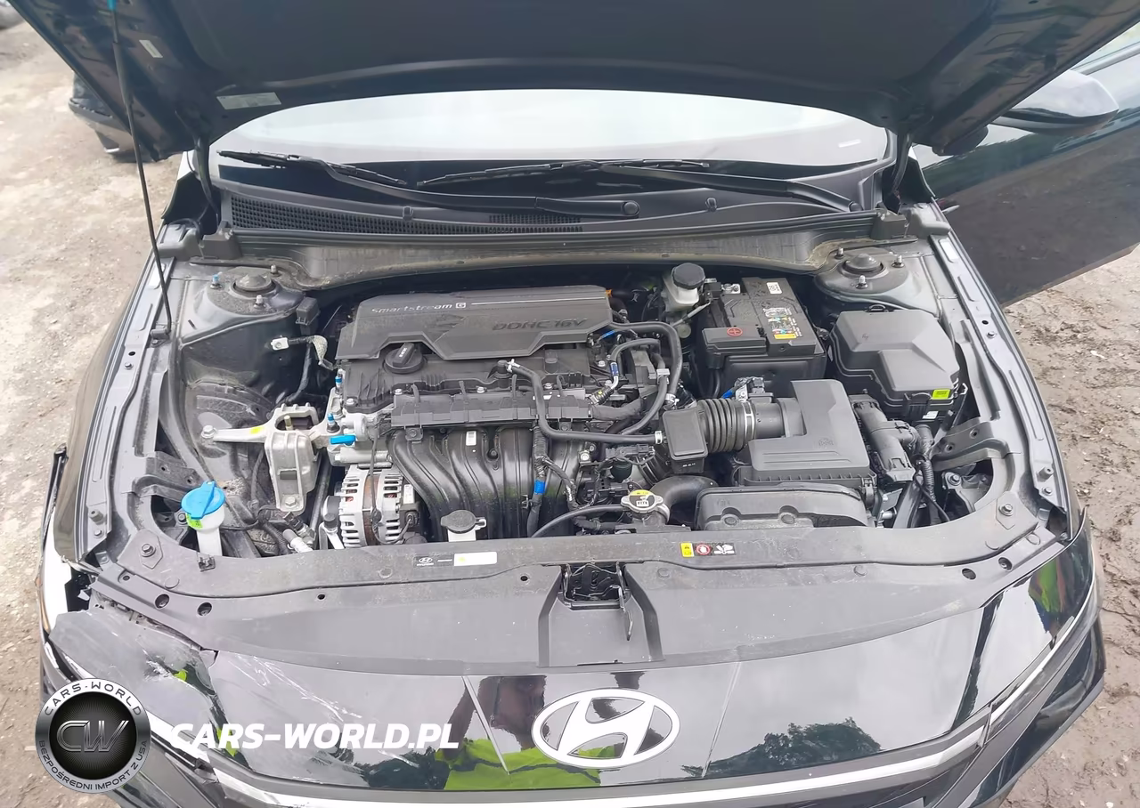 2025 Hyundai Elantra Sel Sport VIN:KMHLM4DG8SU998566 - 10