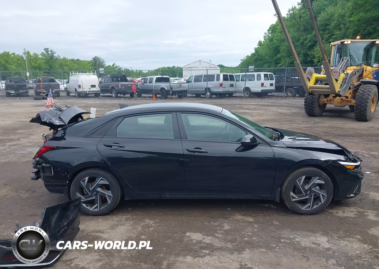 2025 Hyundai Elantra Sel Sport VIN:KMHLM4DG8SU998566 - 14