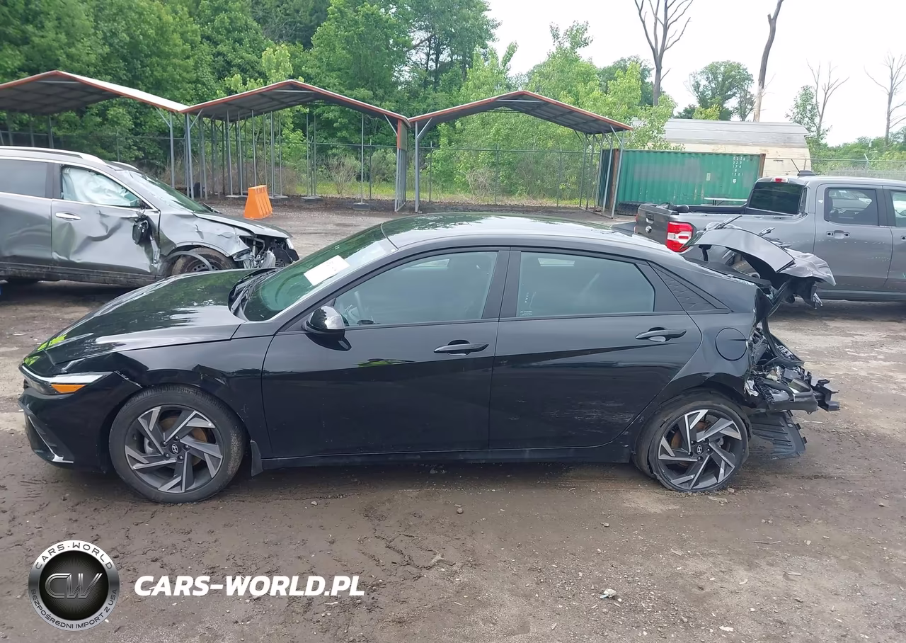 2025 Hyundai Elantra Sel Sport VIN:KMHLM4DG8SU998566 - 15