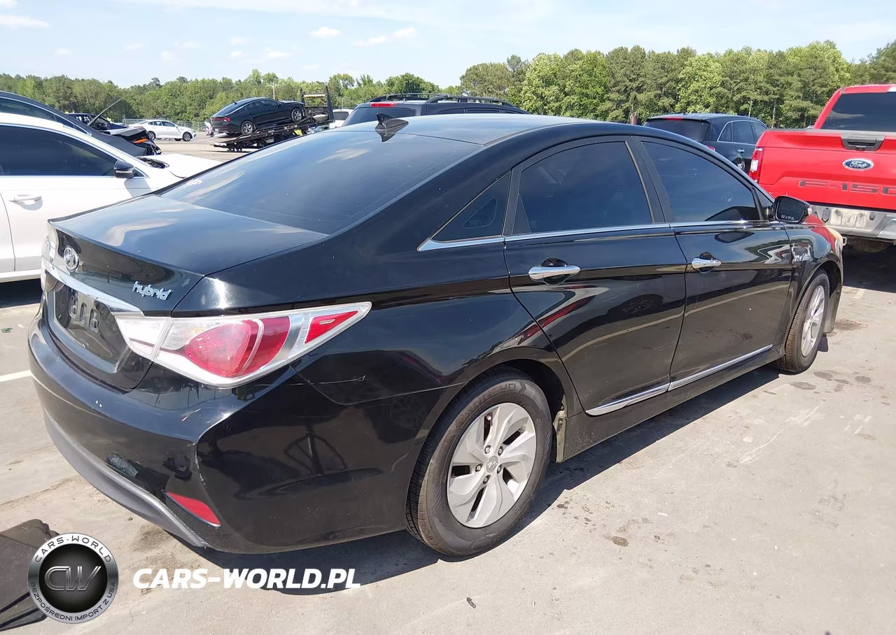 2014 Hyundai Sonata Hybrid VIN:KMHEC4A45EA116667 - 4