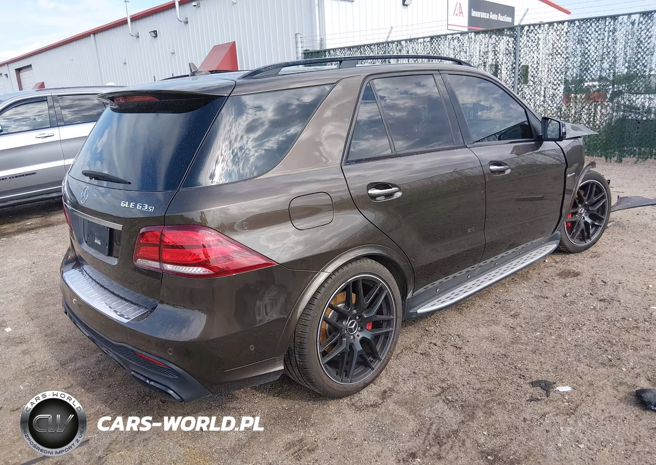 2017 Mercedes-Benz Amg Gle 63 S 4Matic VIN:4JGDA7FB1HA896276 - 4