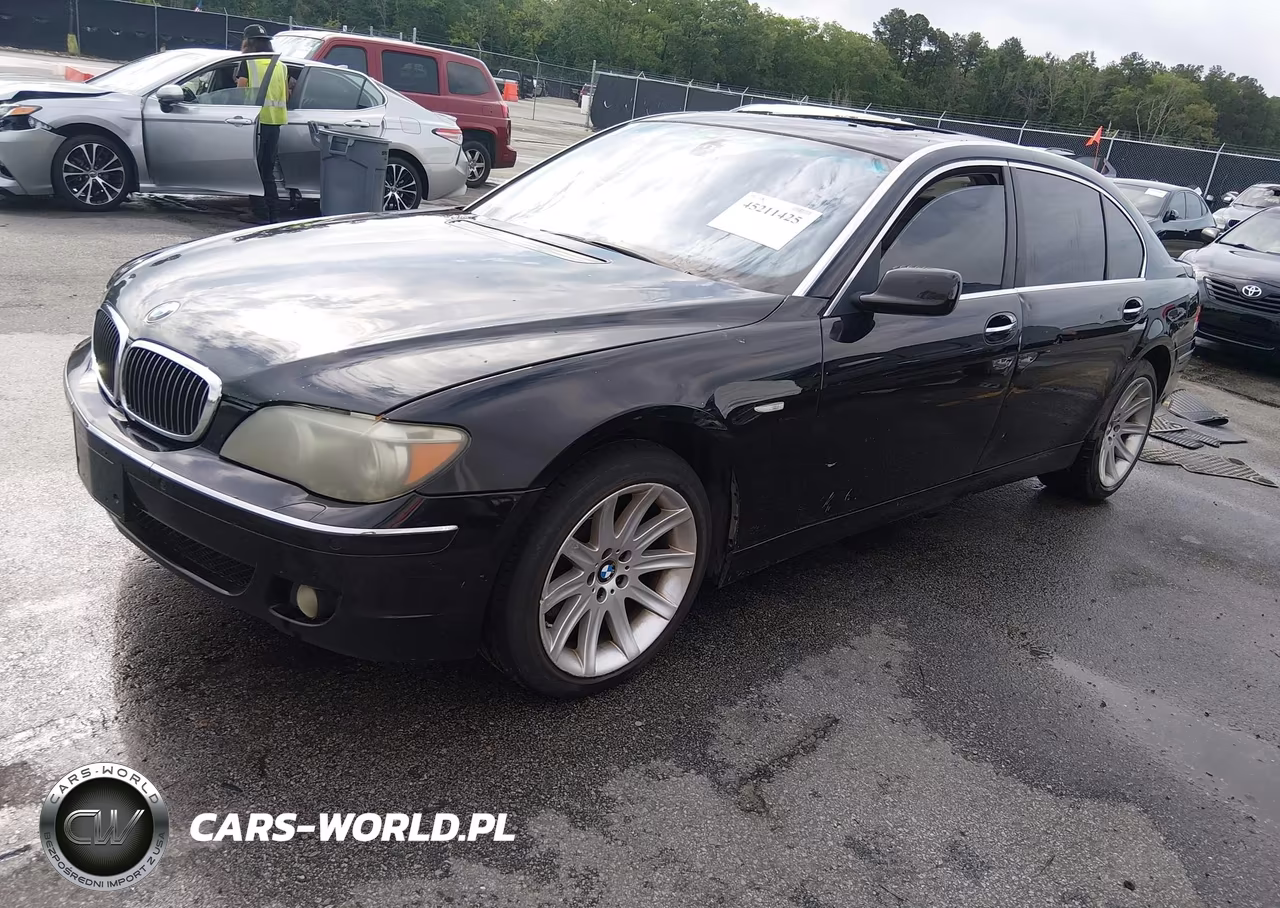 2006 BMW 750Li VIN:WBAHN83556DT60597 - 2