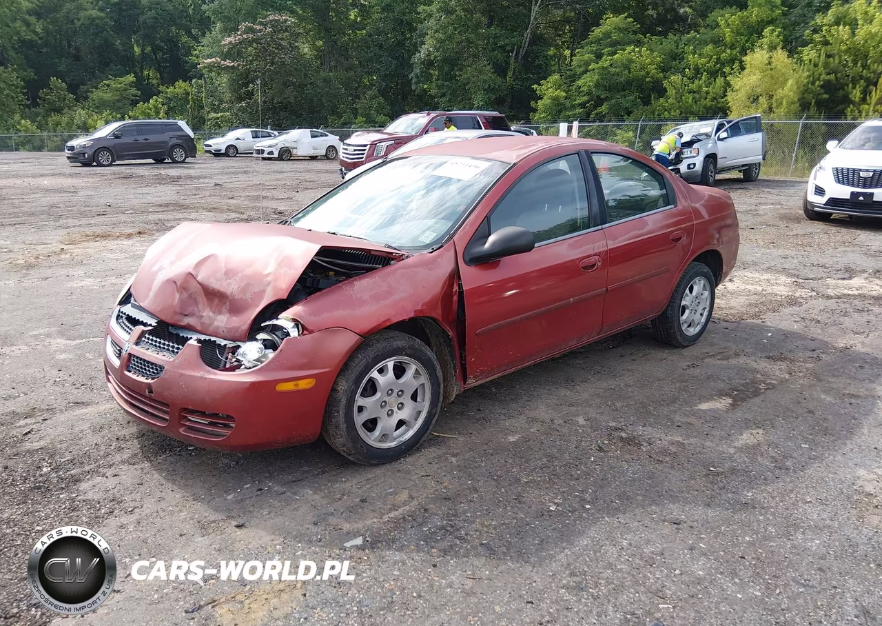 2005 Dodge Neon Sxt VIN:1B3ES56C05D110675 - 2
