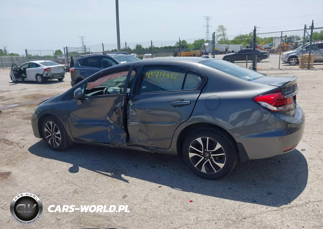 2013 Honda Civic Ex-L VIN:2HGFB2F97DH520236 - 14