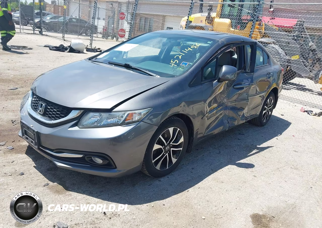 2013 Honda Civic Ex-L VIN:2HGFB2F97DH520236 - 2