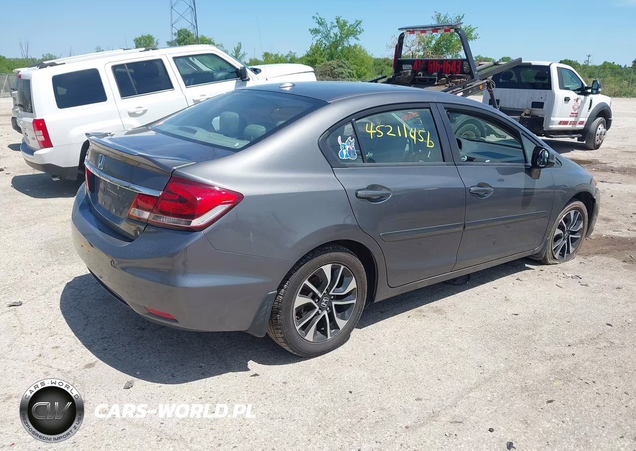 2013 Honda Civic Ex-L VIN:2HGFB2F97DH520236 - 4
