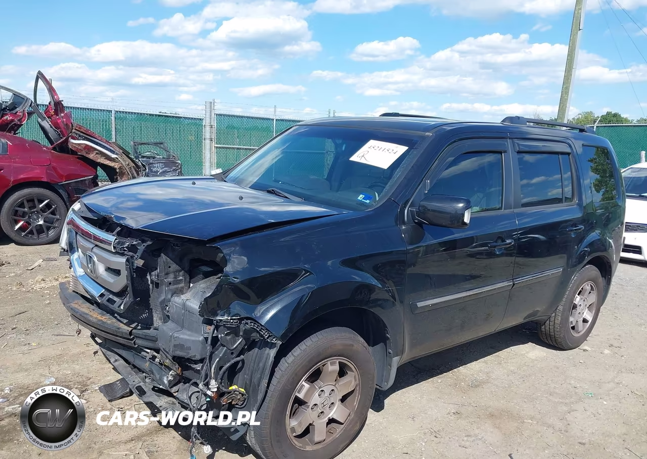 2009 Honda Pilot Touring VIN:5FNYF48829B016038 - 2