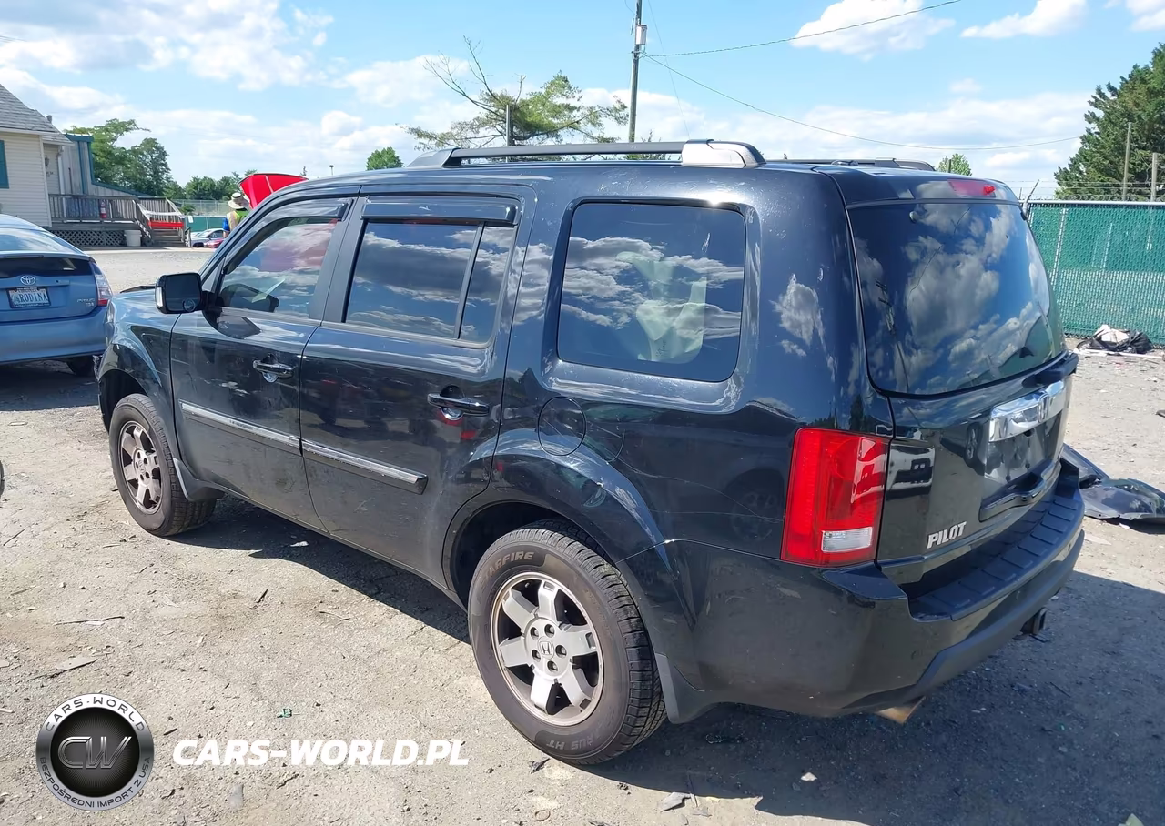 2009 Honda Pilot Touring VIN:5FNYF48829B016038 - 3