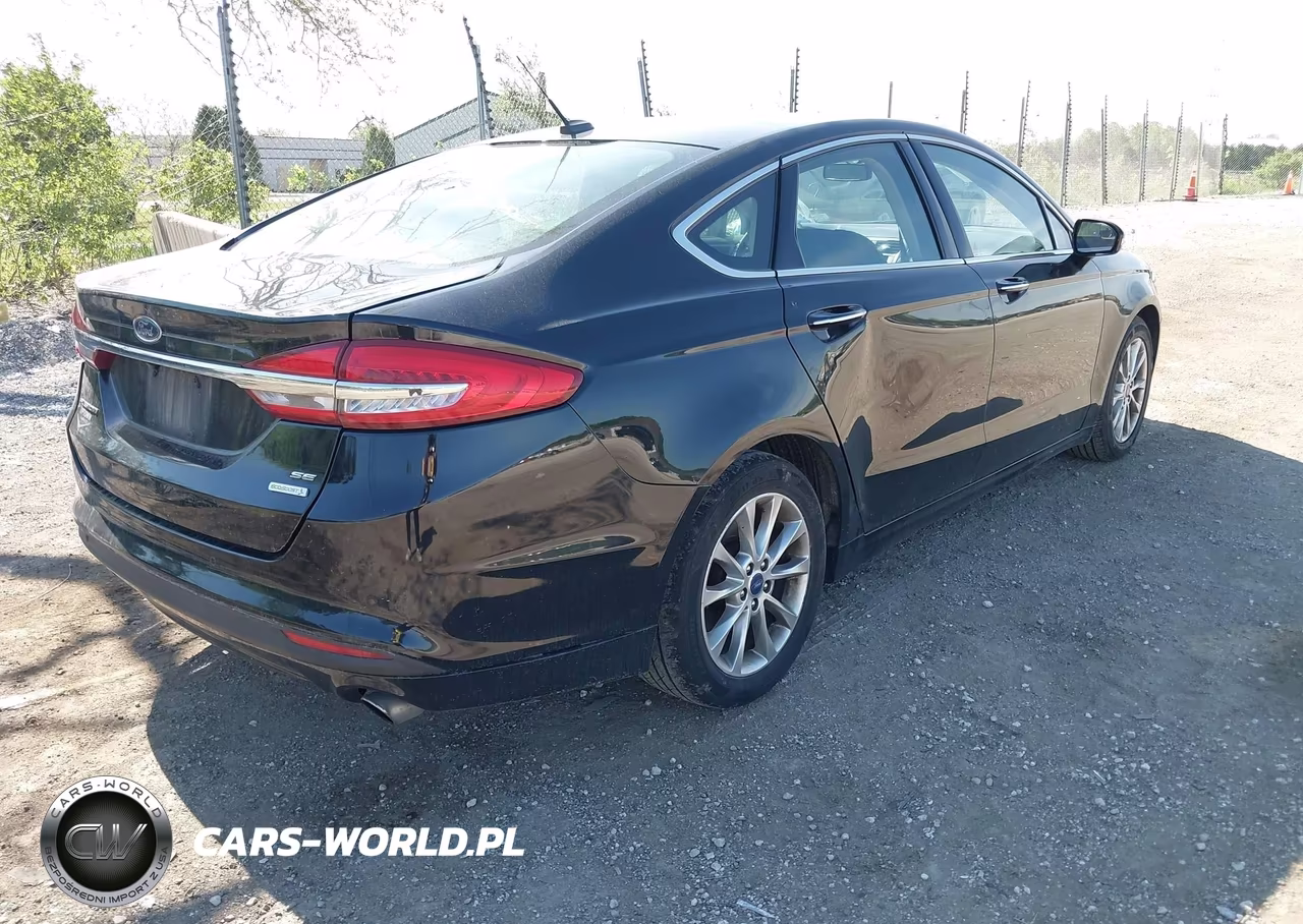 2017 Ford Fusion Se VIN:3FA6P0HD4HR328293 - 4