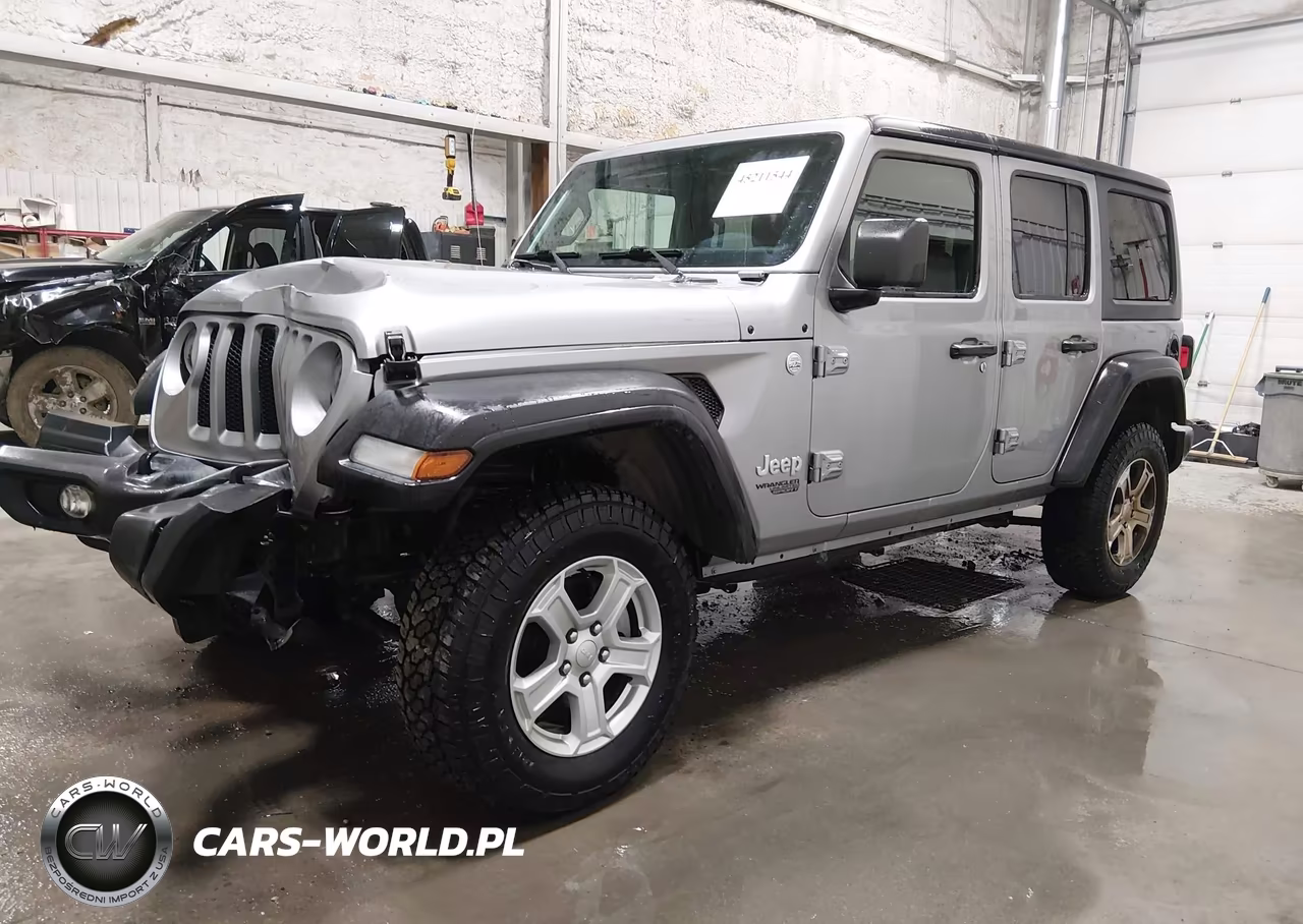 2019 Jeep Wrangler Unlimited Sport S 4X4 VIN:1C4HJXDN9KW637886 - 2