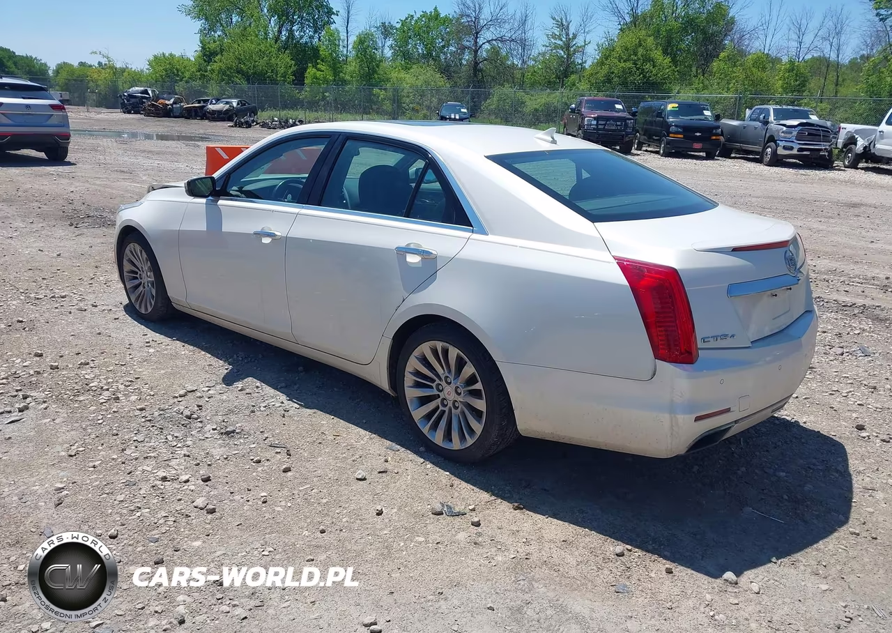 2014 Cadillac Cts Luxury VIN:1G6AX5SX9E0150724 - 3