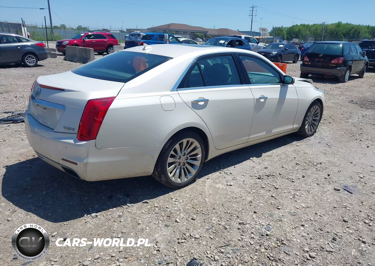 2014 Cadillac Cts Luxury VIN:1G6AX5SX9E0150724 - 4