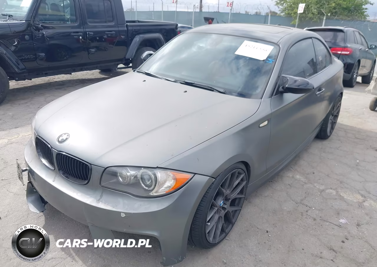 2011 BMW 135I VIN:WBAUC9C50BVM11289 - 2