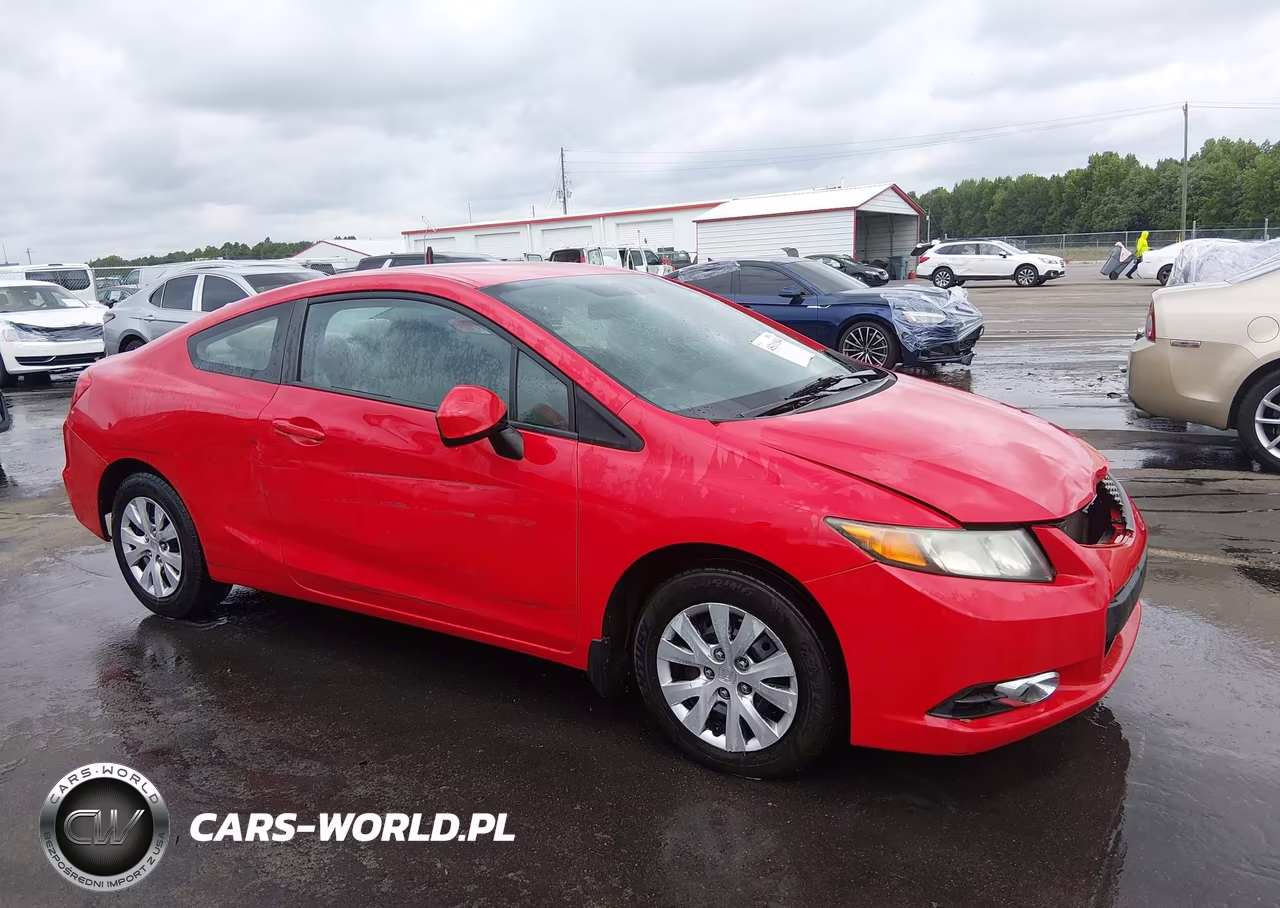 2012 Honda Civic Lx VIN:2HGFG3B55CH553809 - 1