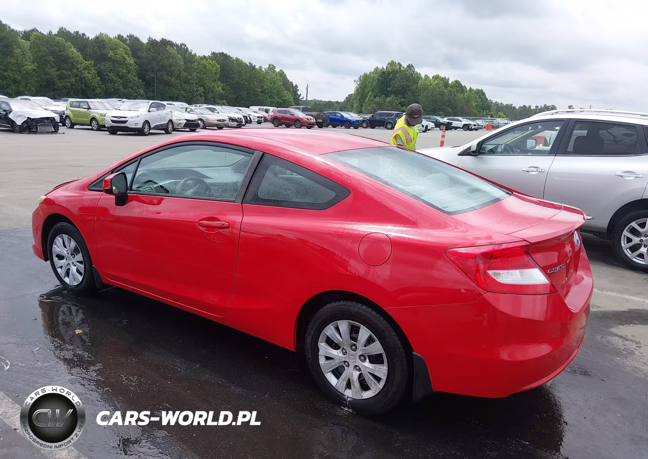 2012 Honda Civic Lx VIN:2HGFG3B55CH553809 - 3