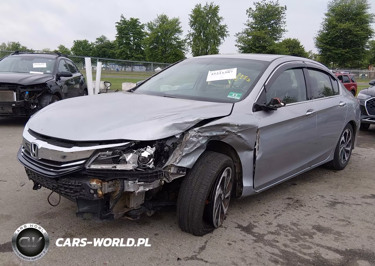 2016 Honda Accord Ex-L VIN:1HGCR2F88GA163917 - 2