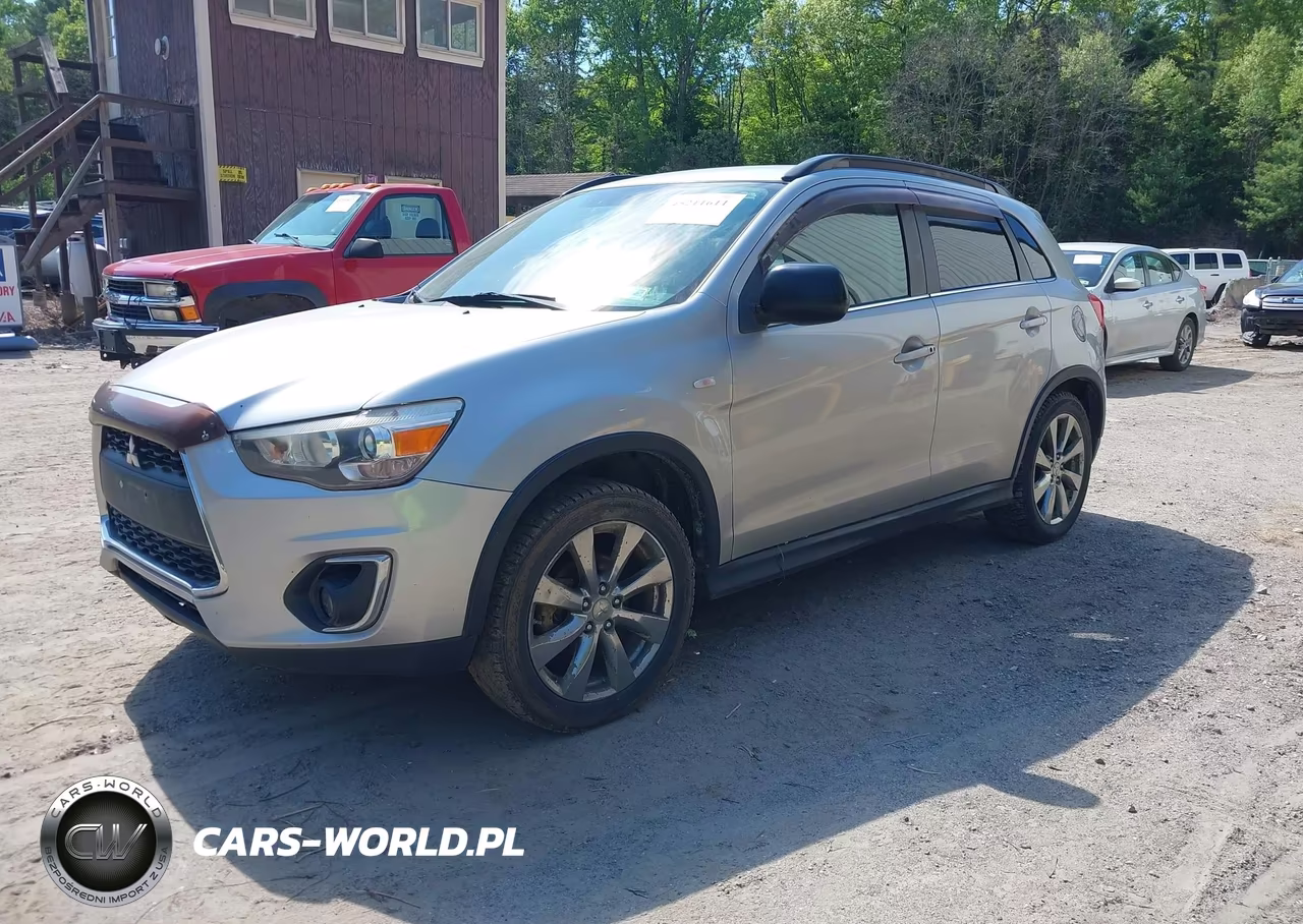 2013 Mitsubishi Outlander Sport Le VIN:4A4AR5AUXDE018533 - 2