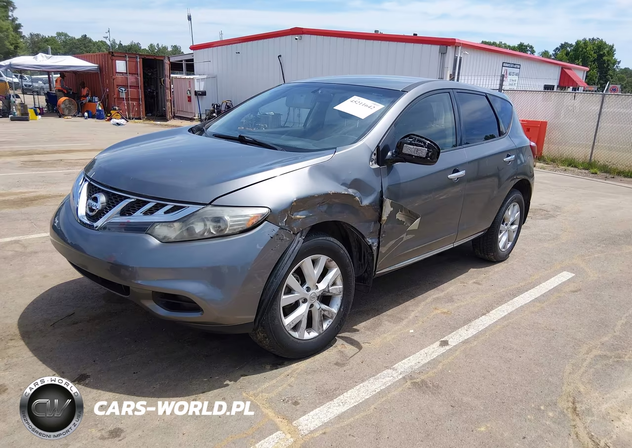 2014 Nissan Murano S VIN:JN8AZ1MU2EW415567 - 2