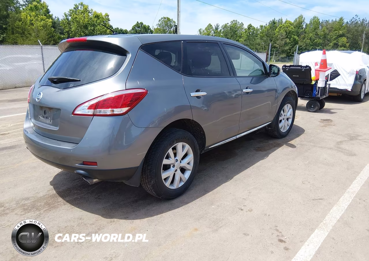 2014 Nissan Murano S VIN:JN8AZ1MU2EW415567 - 4