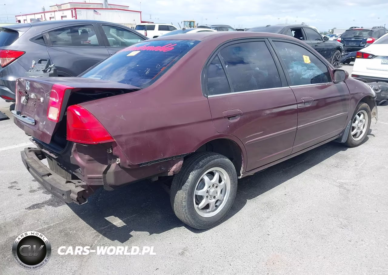 2002 Honda Civic Ex VIN:2HGES26762H585621 - 4