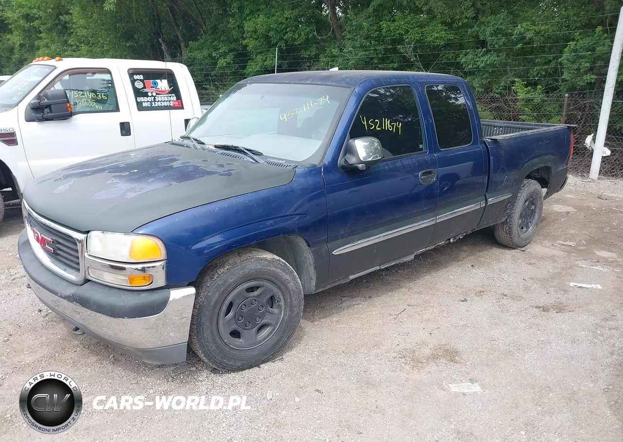2000 GMC Sierra 1500 Sle VIN:2GTEC19V3Y1346612 - 2