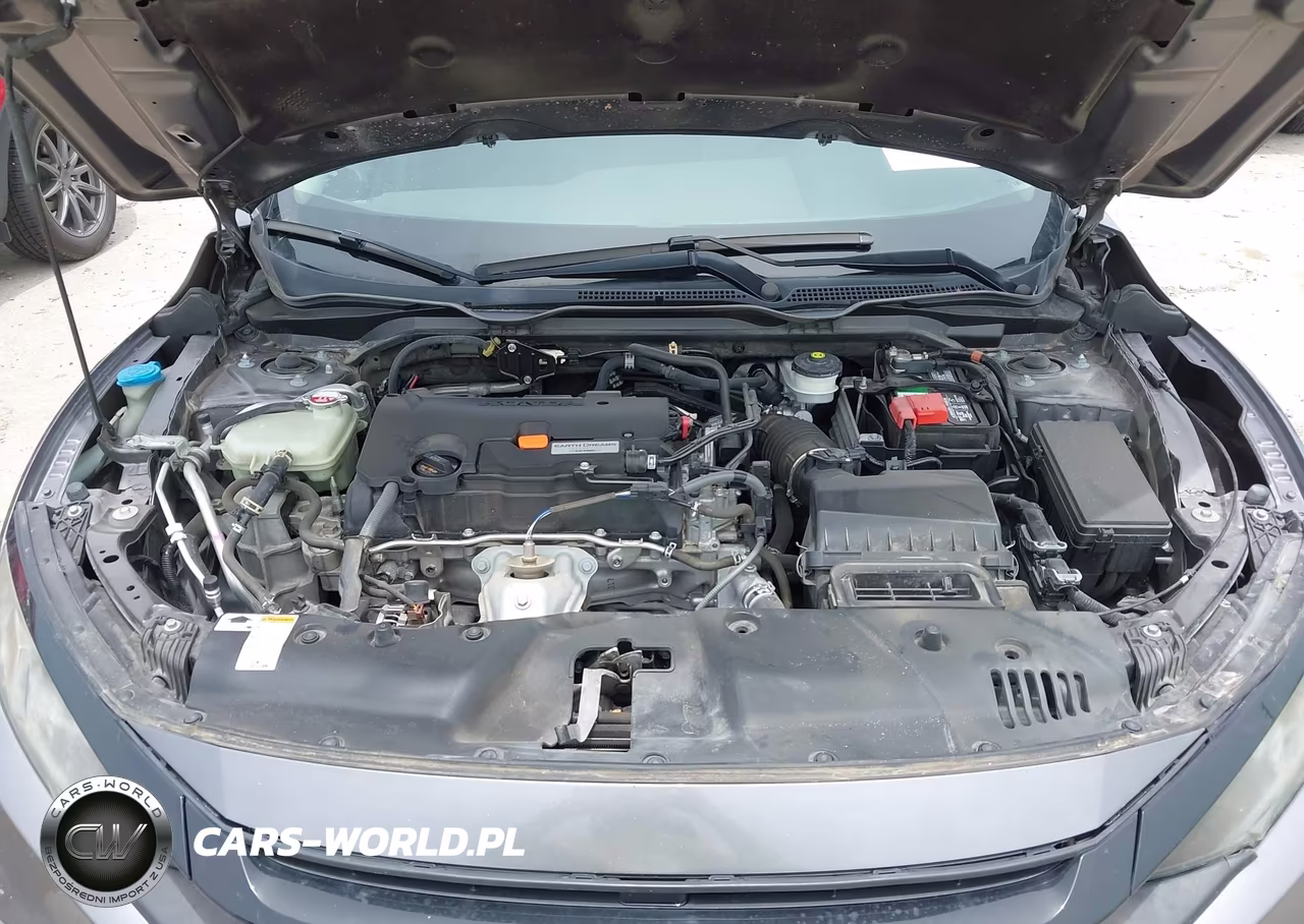2019 Honda Civic Lx VIN:19XFC2F65KE009568 - 10