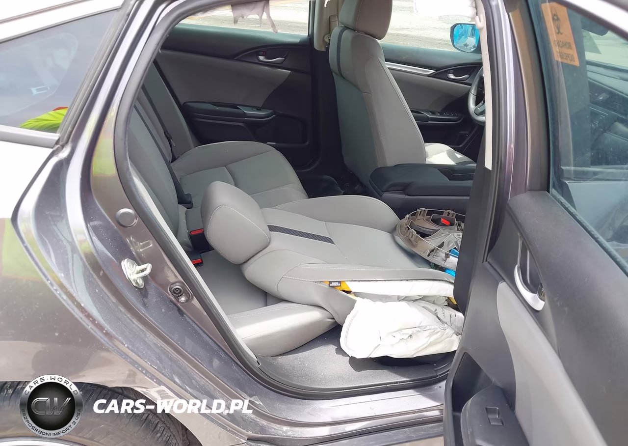 2019 Honda Civic Lx VIN:19XFC2F65KE009568 - 8