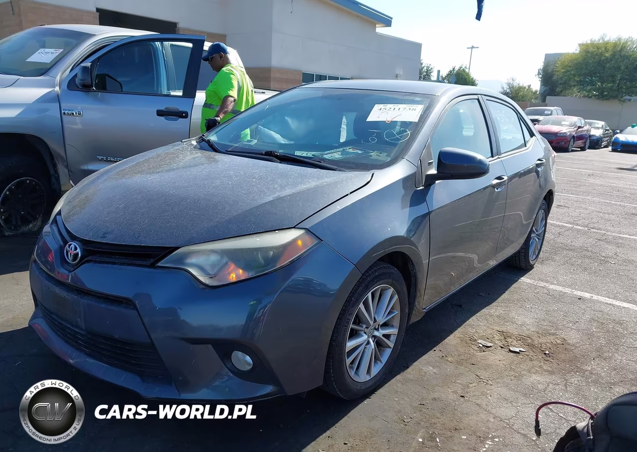 2014 Toyota Corolla Le Plus VIN:5YFBURHE0EP016763 - 2