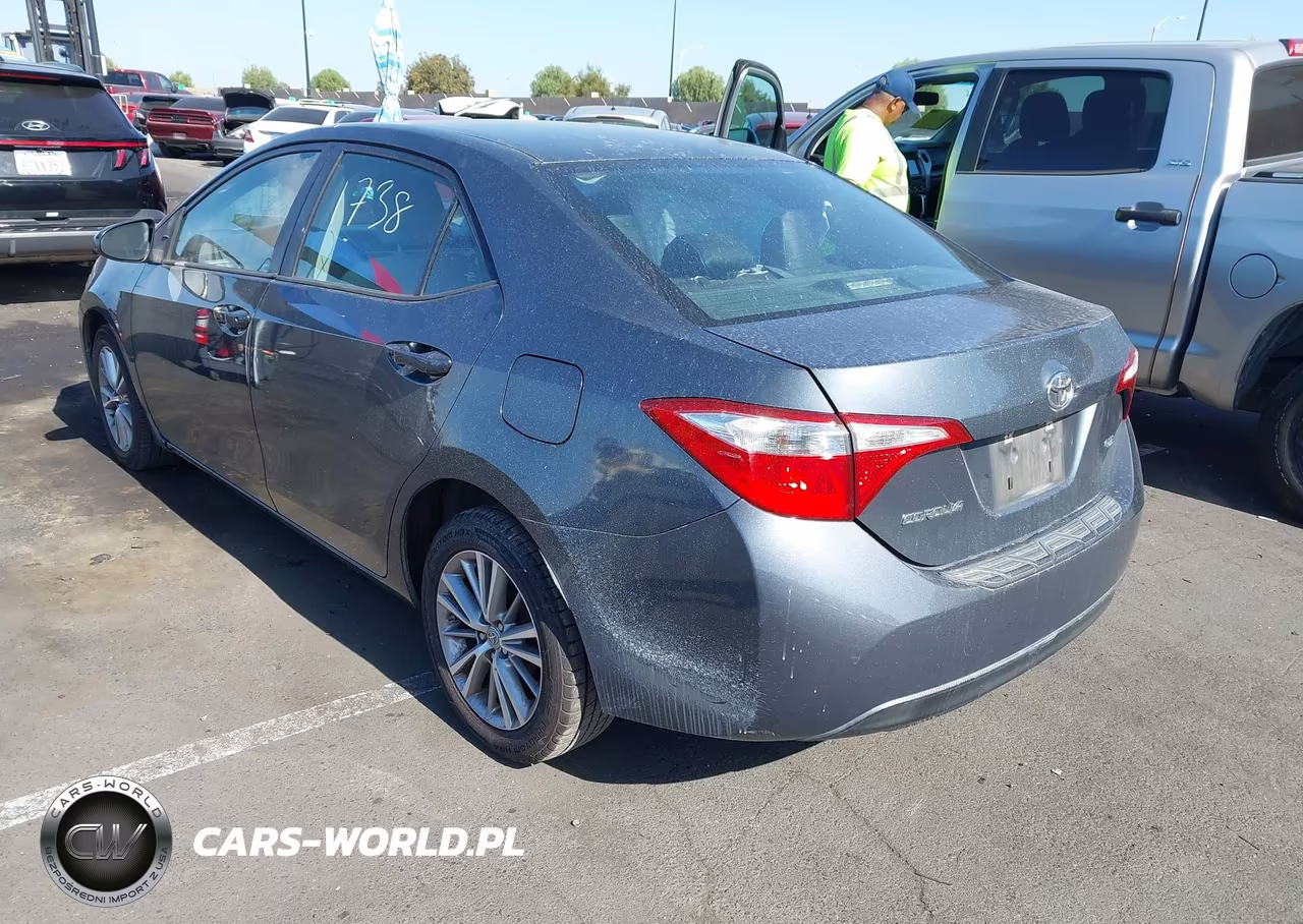 2014 Toyota Corolla Le Plus VIN:5YFBURHE0EP016763 - 3