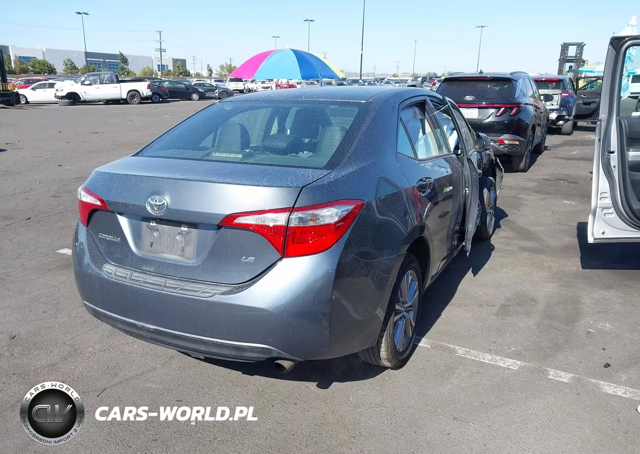 2014 Toyota Corolla Le Plus VIN:5YFBURHE0EP016763 - 4
