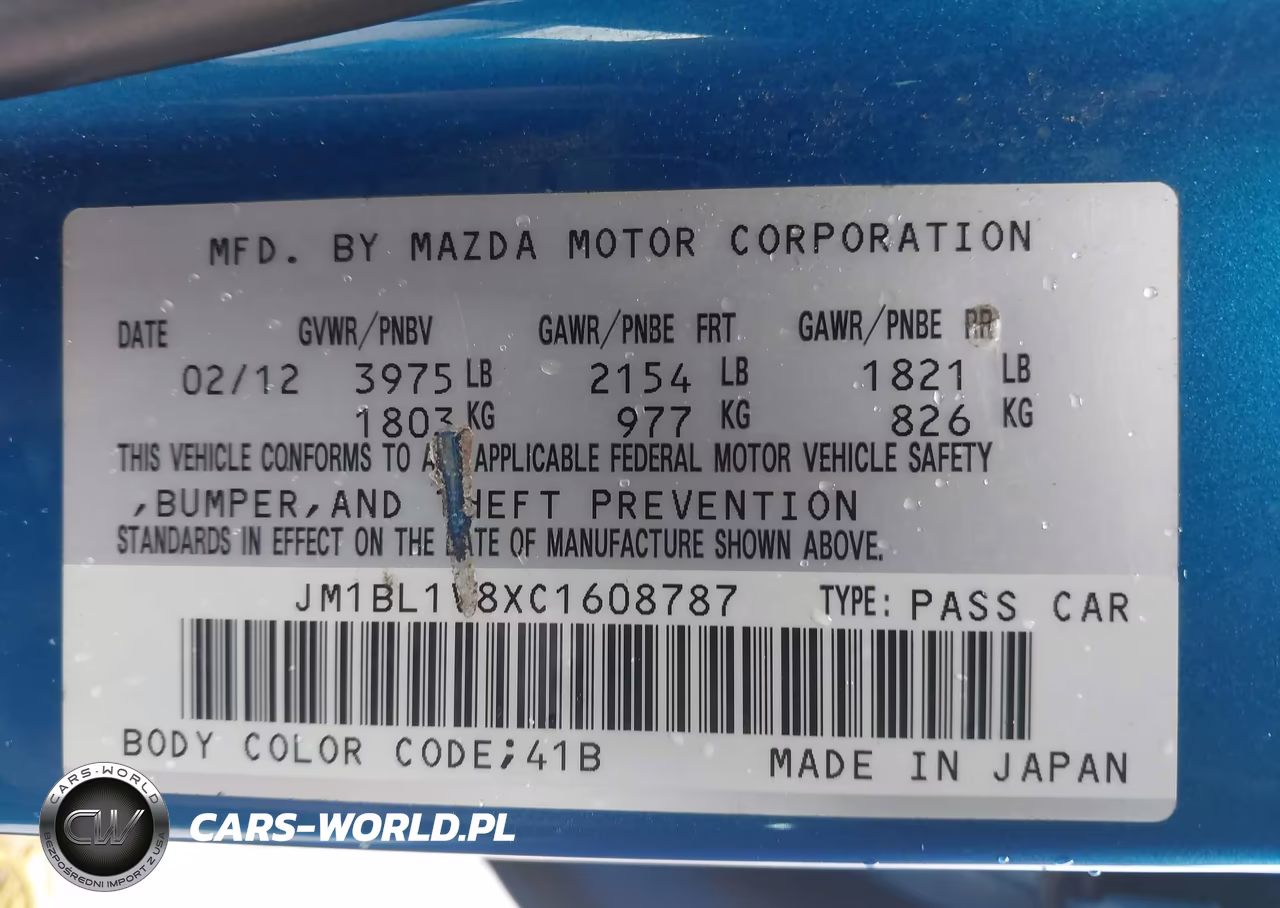 2012 Mazda Mazda3 I Touring VIN:JM1BL1V8XC1608787 - 9