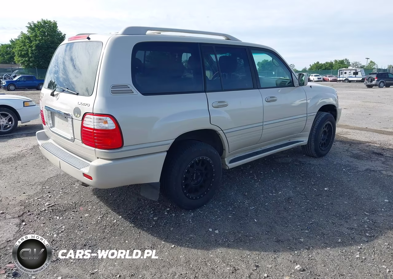2004 Lexus Lx 470 VIN:JTJHT00W843536436 - 4