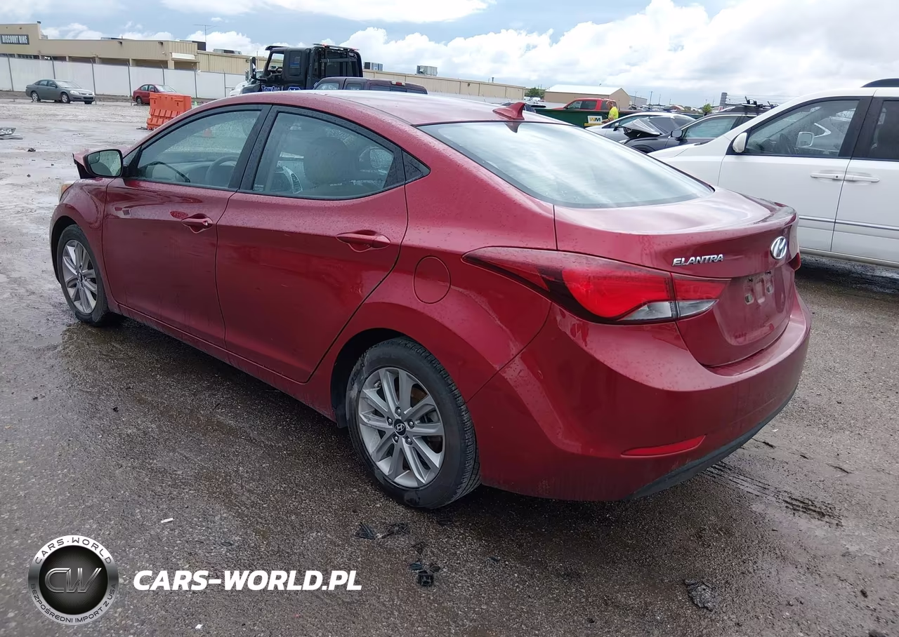 2014 Hyundai Elantra Se VIN:5NPDH4AE6EH482527 - 3