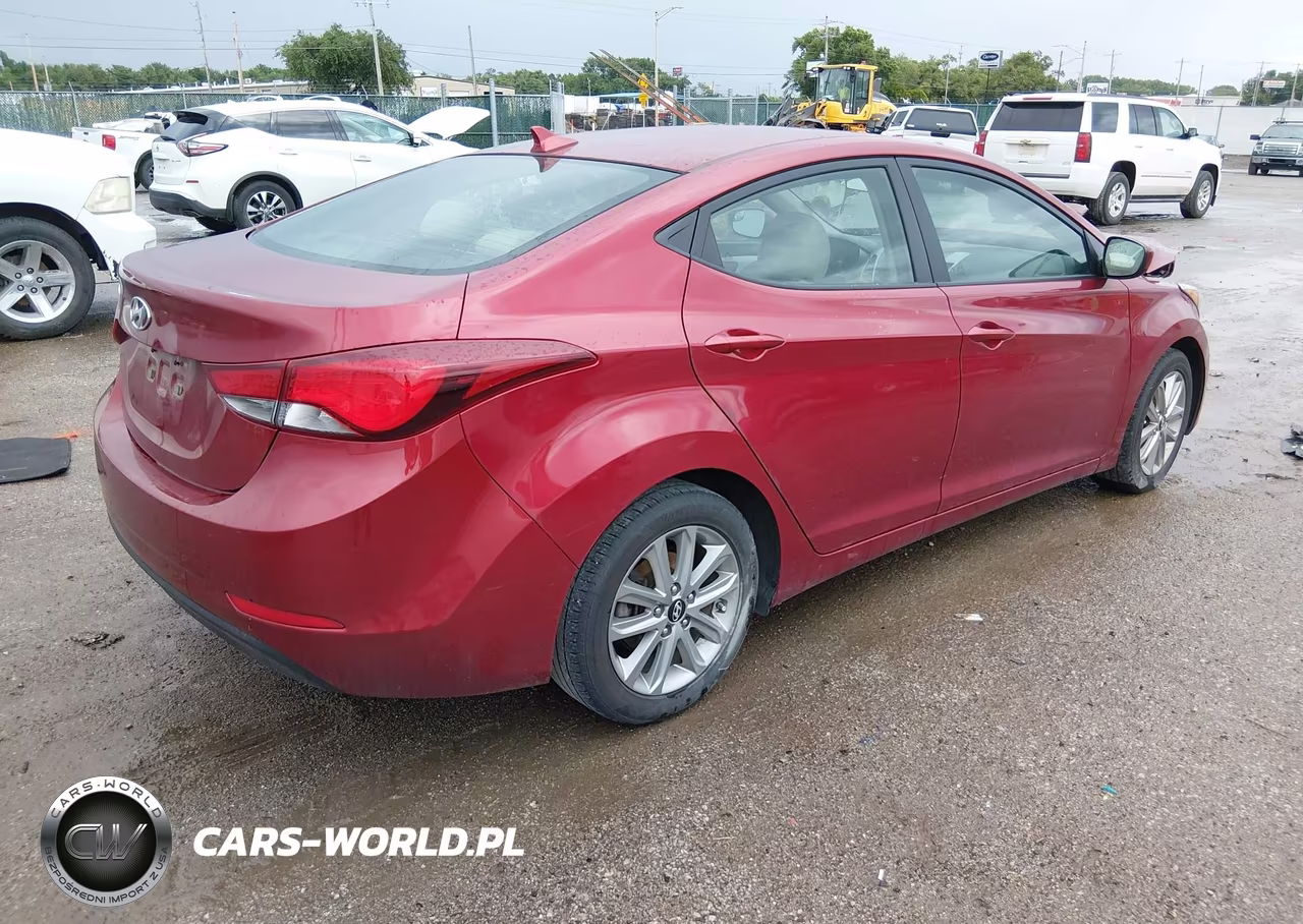 2014 Hyundai Elantra Se VIN:5NPDH4AE6EH482527 - 4