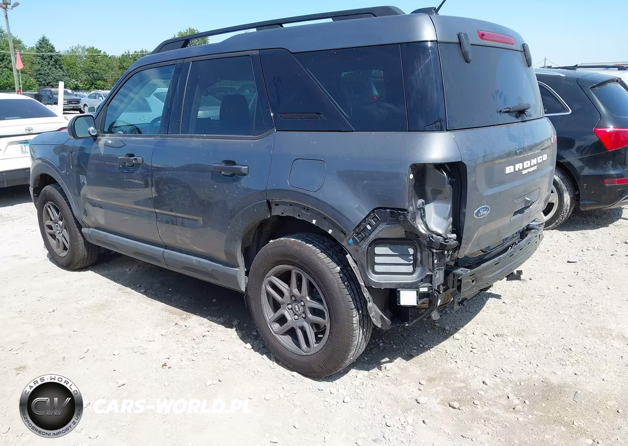 2025 Ford Bronco Sport Big Bend VIN:3FMCR9BN6SRE91723 - 3