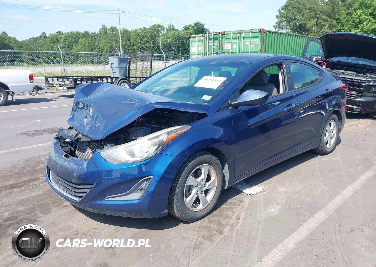 2015 Hyundai Elantra Se VIN:5NPDH4AE9FH615010 - 2