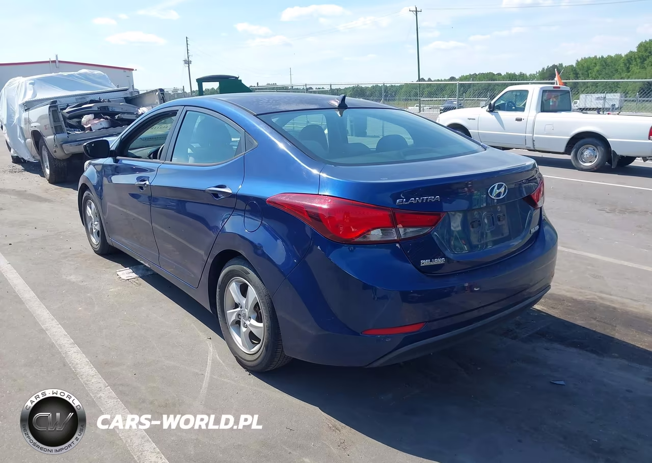 2015 Hyundai Elantra Se VIN:5NPDH4AE9FH615010 - 3