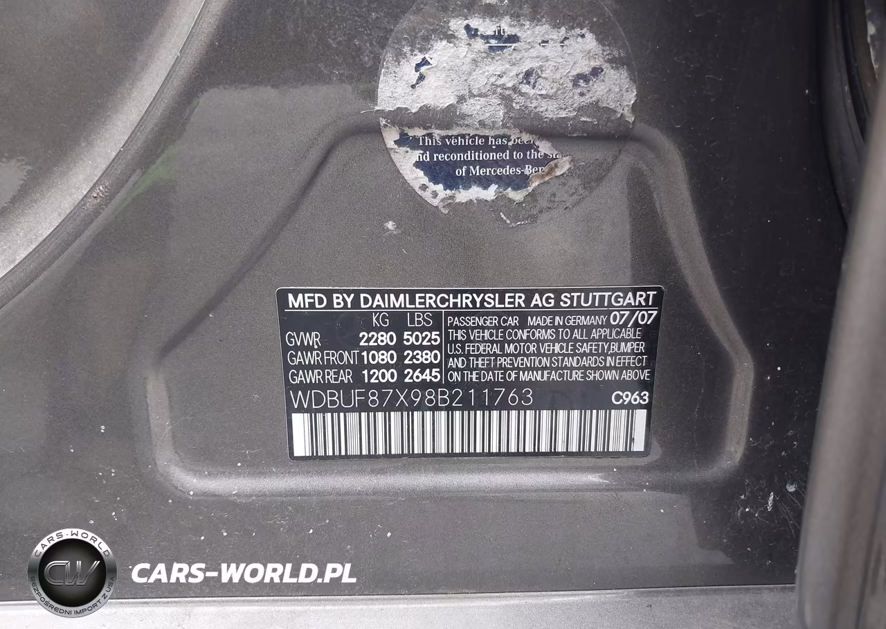 2008 Mercedes-Benz E 350 4Matic VIN:WDBUF87X98B211763 - 9