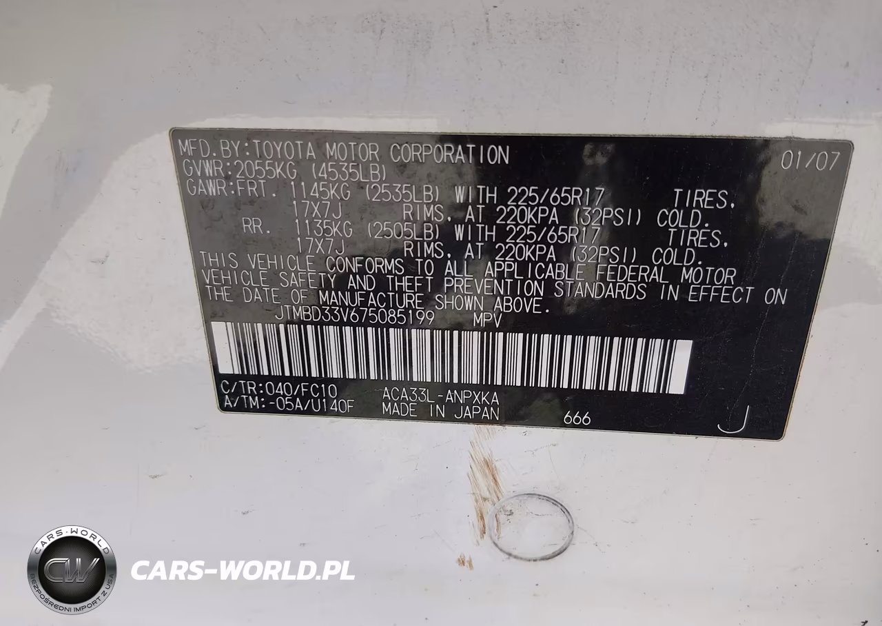 2007 Toyota Rav4 VIN:JTMBD33V675085199 - 9