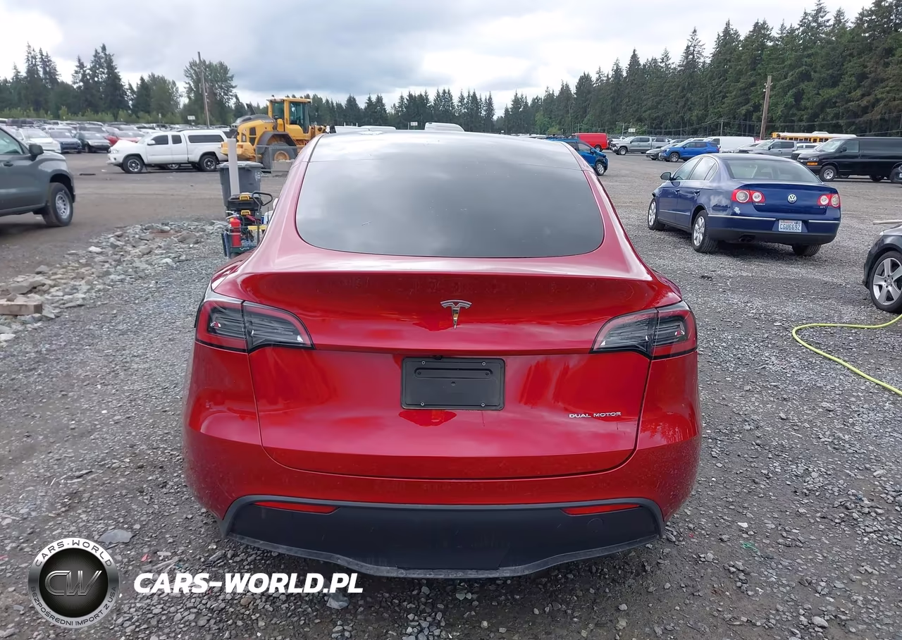 2025 Tesla Model Y Long Range Dual Motor All-Wheel Drive VIN:7SAYGDEE0SF280360 - 16