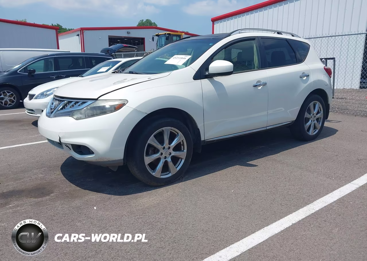 2014 Nissan Murano Le VIN:JN8AZ1MU3EW404187 - 2