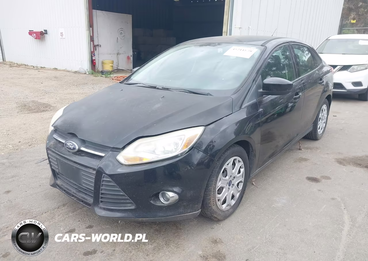 2012 Ford Focus Se VIN:1FAHP3F23CL396345 - 2