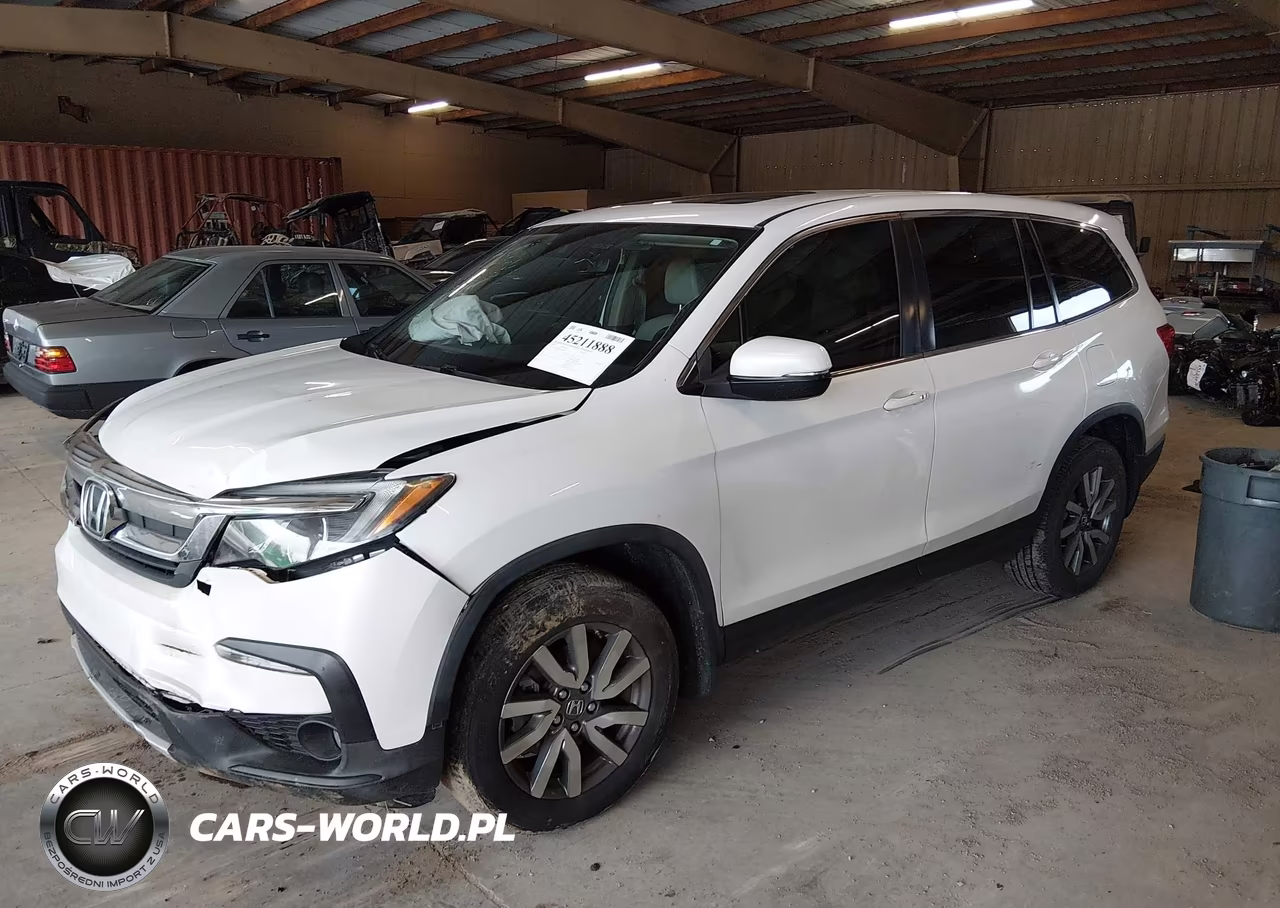 2020 Honda Pilot Awd Ex-L VIN:5FNYF6H56LB010221 - 2