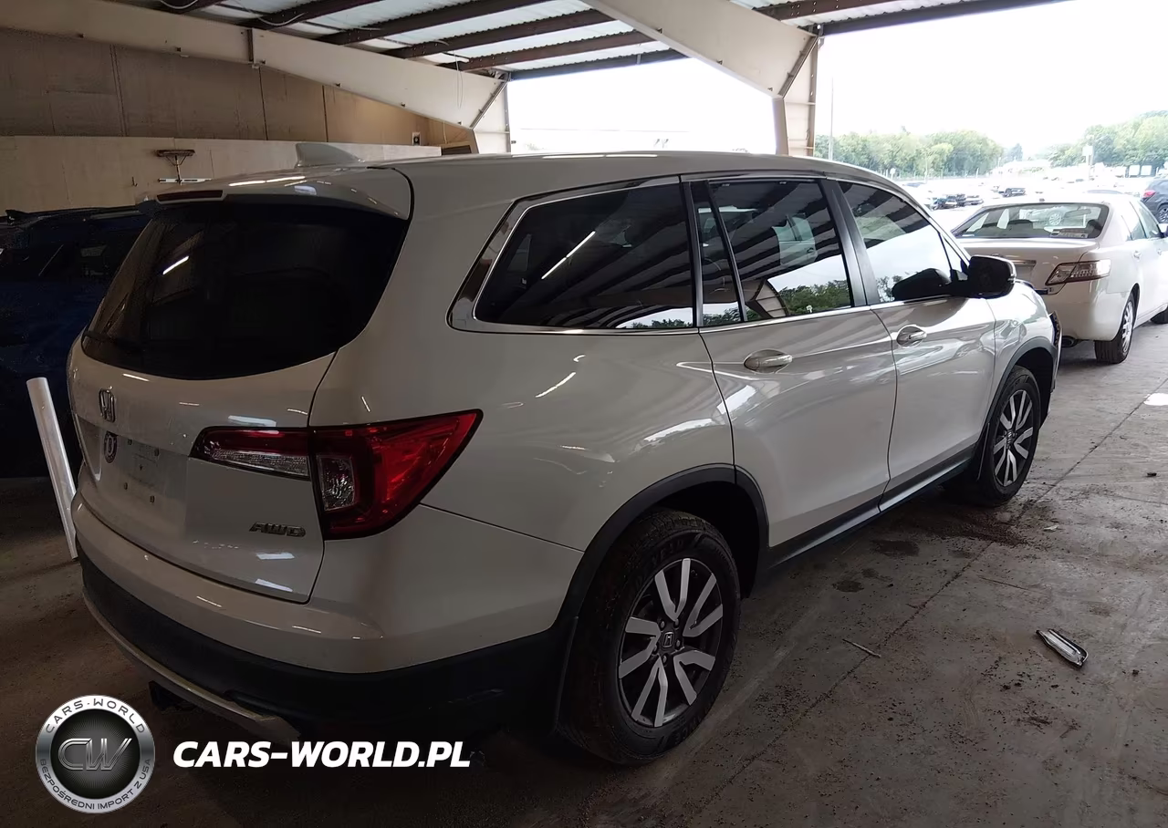 2020 Honda Pilot Awd Ex-L VIN:5FNYF6H56LB010221 - 4