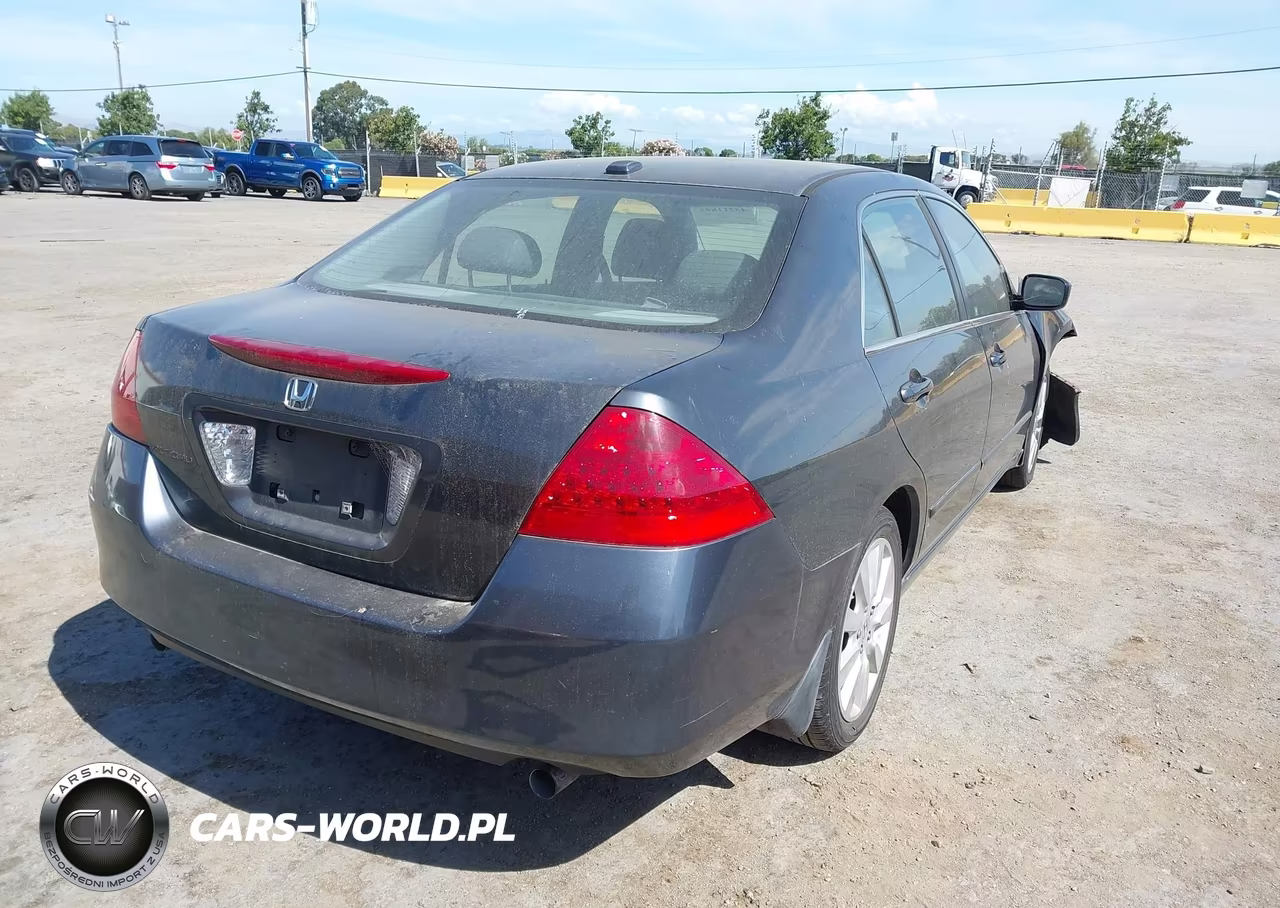 2007 Honda Accord 3.0 Ex VIN:1HGCM66897A088697 - 4