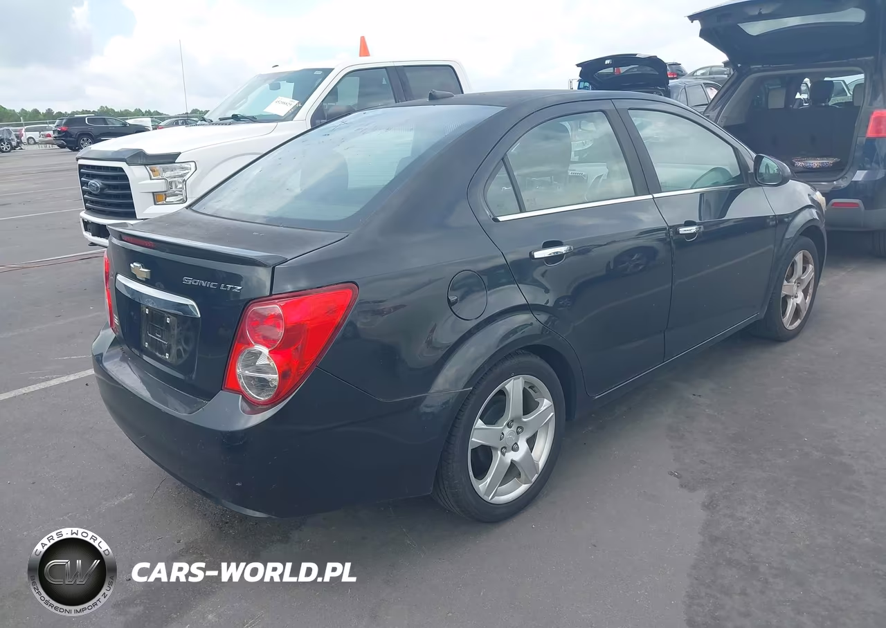 2013 Chevrolet Sonic Ltz Auto VIN:1G1JE5SG4D4203574 - 4