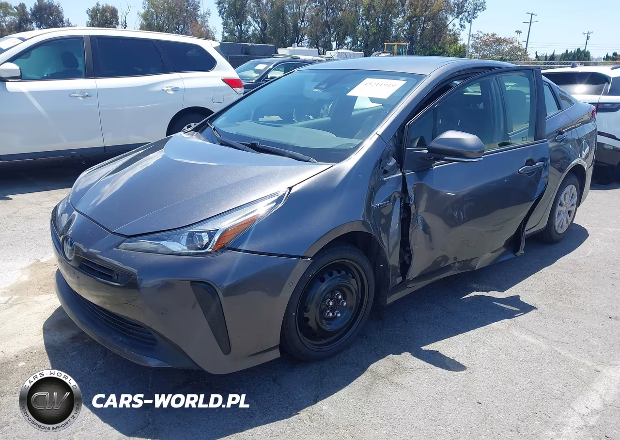 2021 Toyota Prius Le VIN:JTDKAMFU9M3149261 - 2