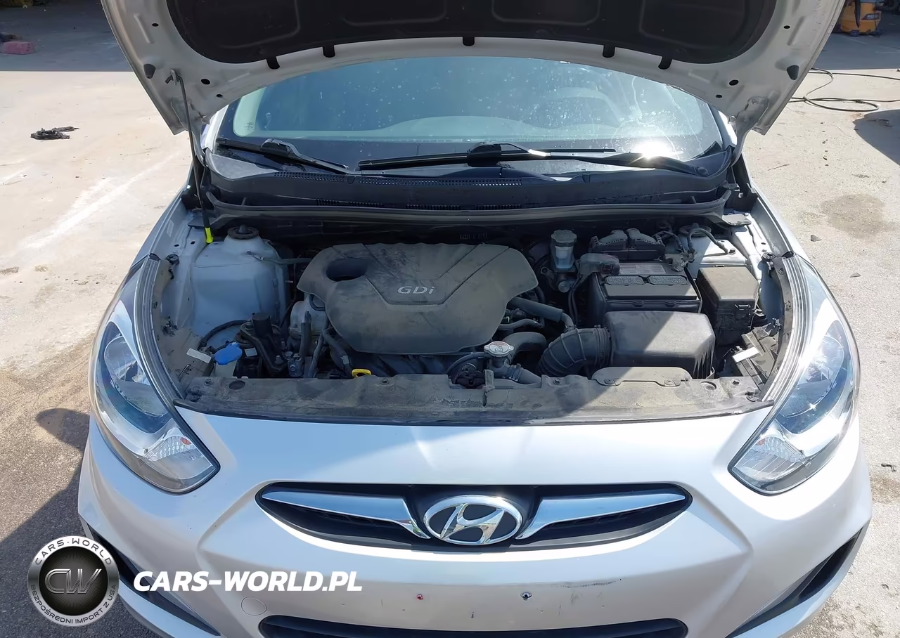 2013 Hyundai Accent Gs VIN:KMHCT5AE1DU093164 - 10
